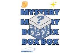 UV védelem és tükörfény Mystery Box